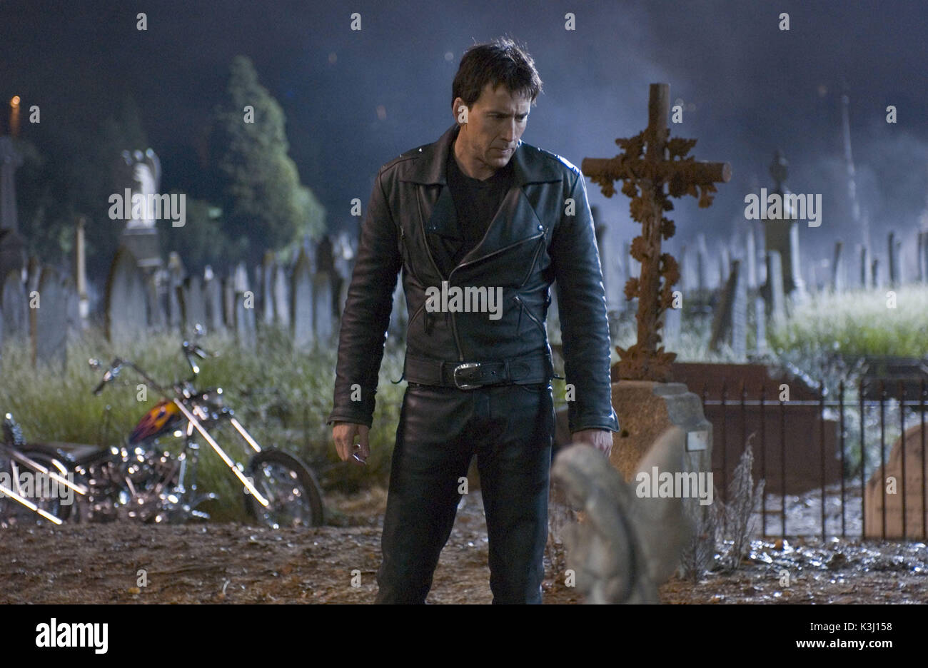 Nicolas Cage Ripped GR-010 Nicolas Cage è protagonista di Ghost Rider di Columbia Pictures ...