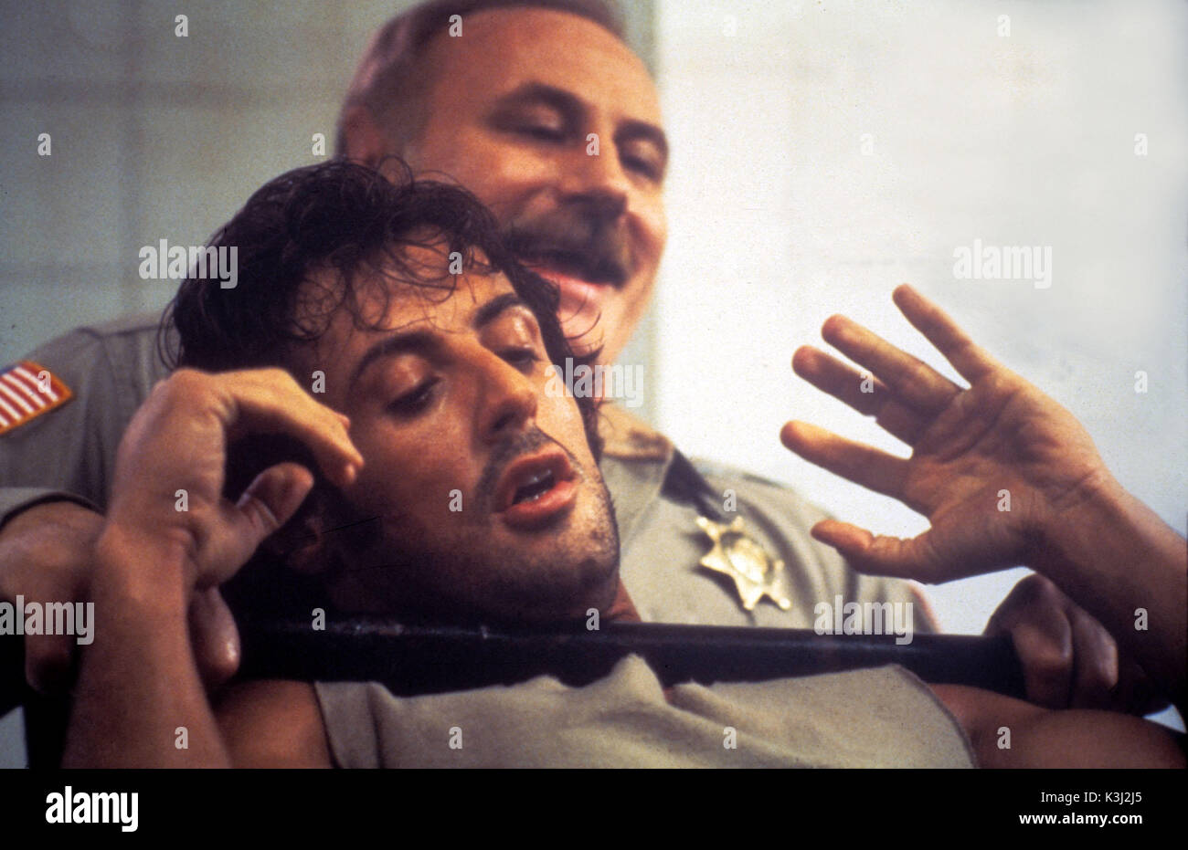 Primo sangue aka RAMBO: primo sangue Sylvester Stallone data: 1982 Foto Stock