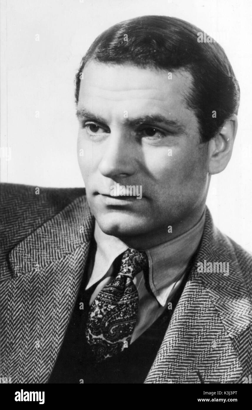 LAURENCE OLIVIER attore britannico Foto Stock