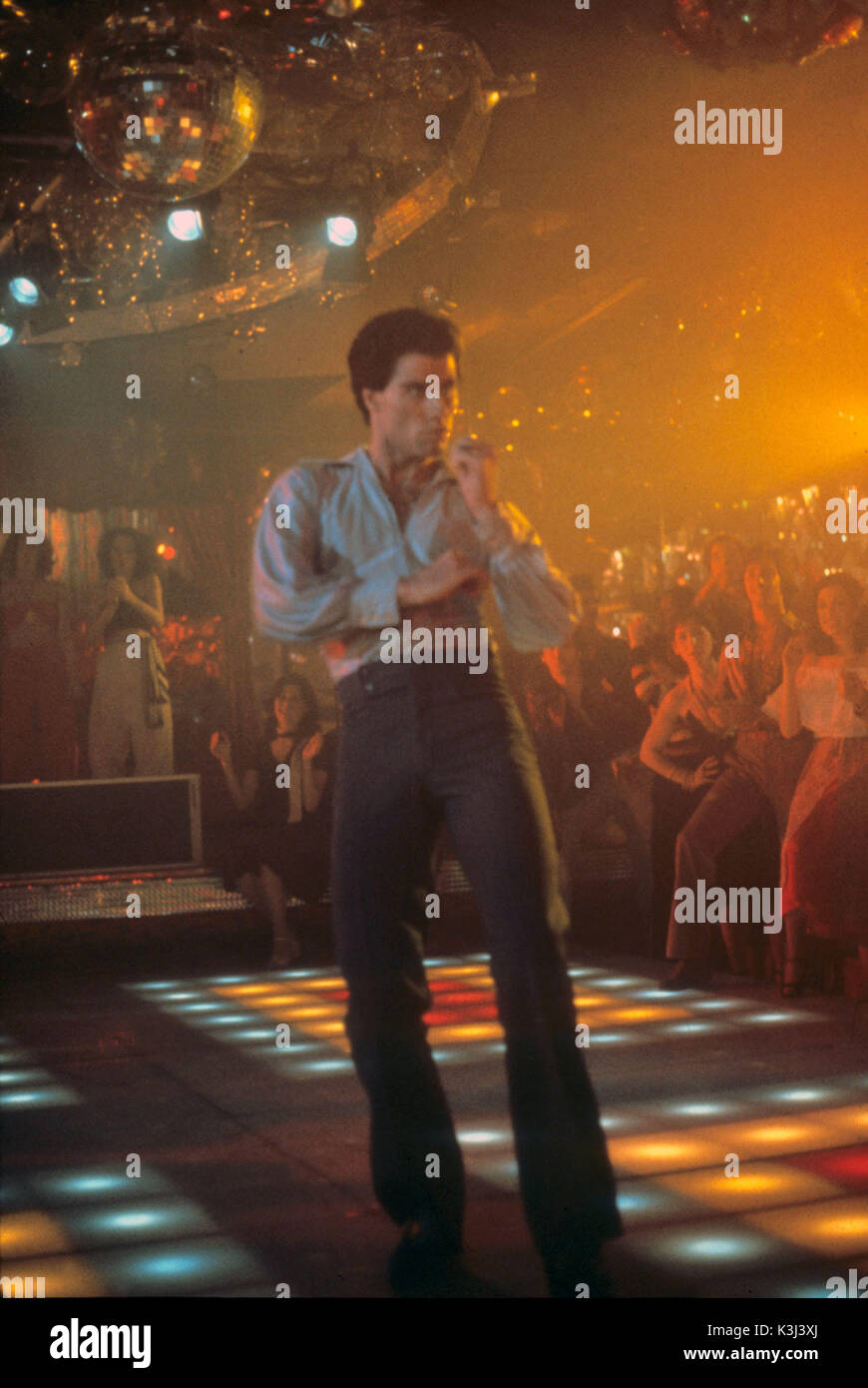 La febbre del sabato sera John Travolta data: 1977 Foto Stock