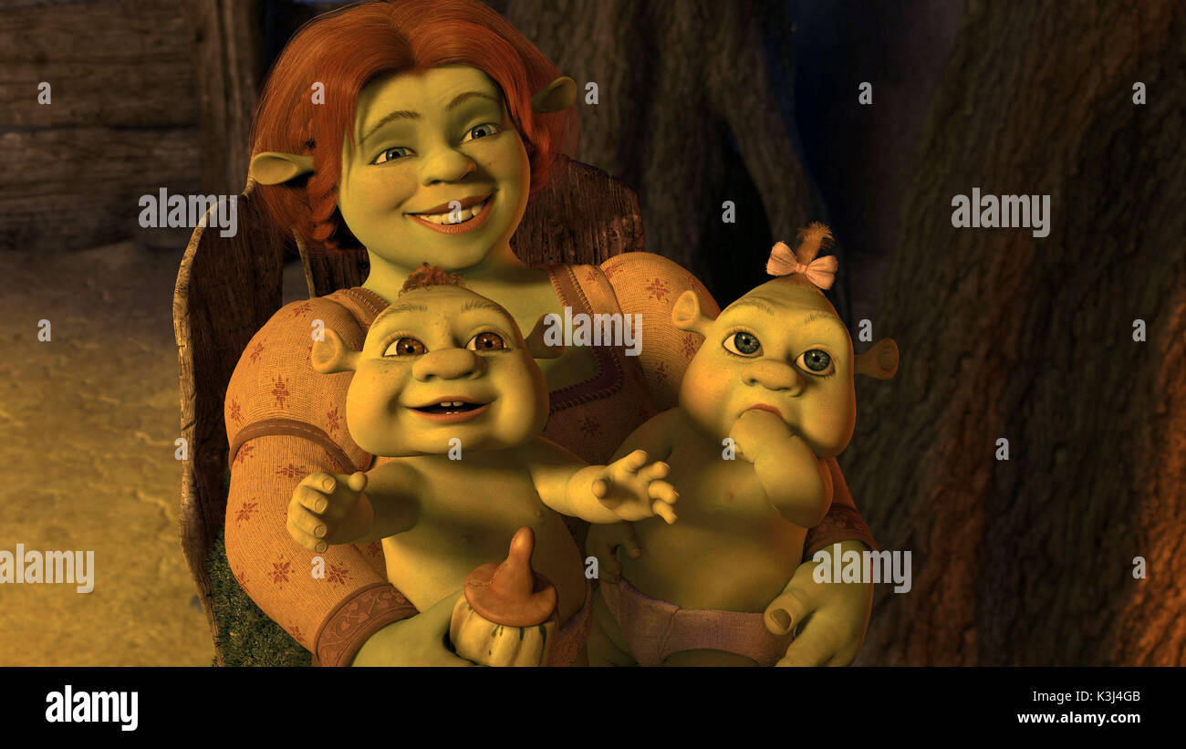 SHREK terzo aka Shrek 3 Cameron Diaz voci principessa Fiona data: 2007 Foto Stock