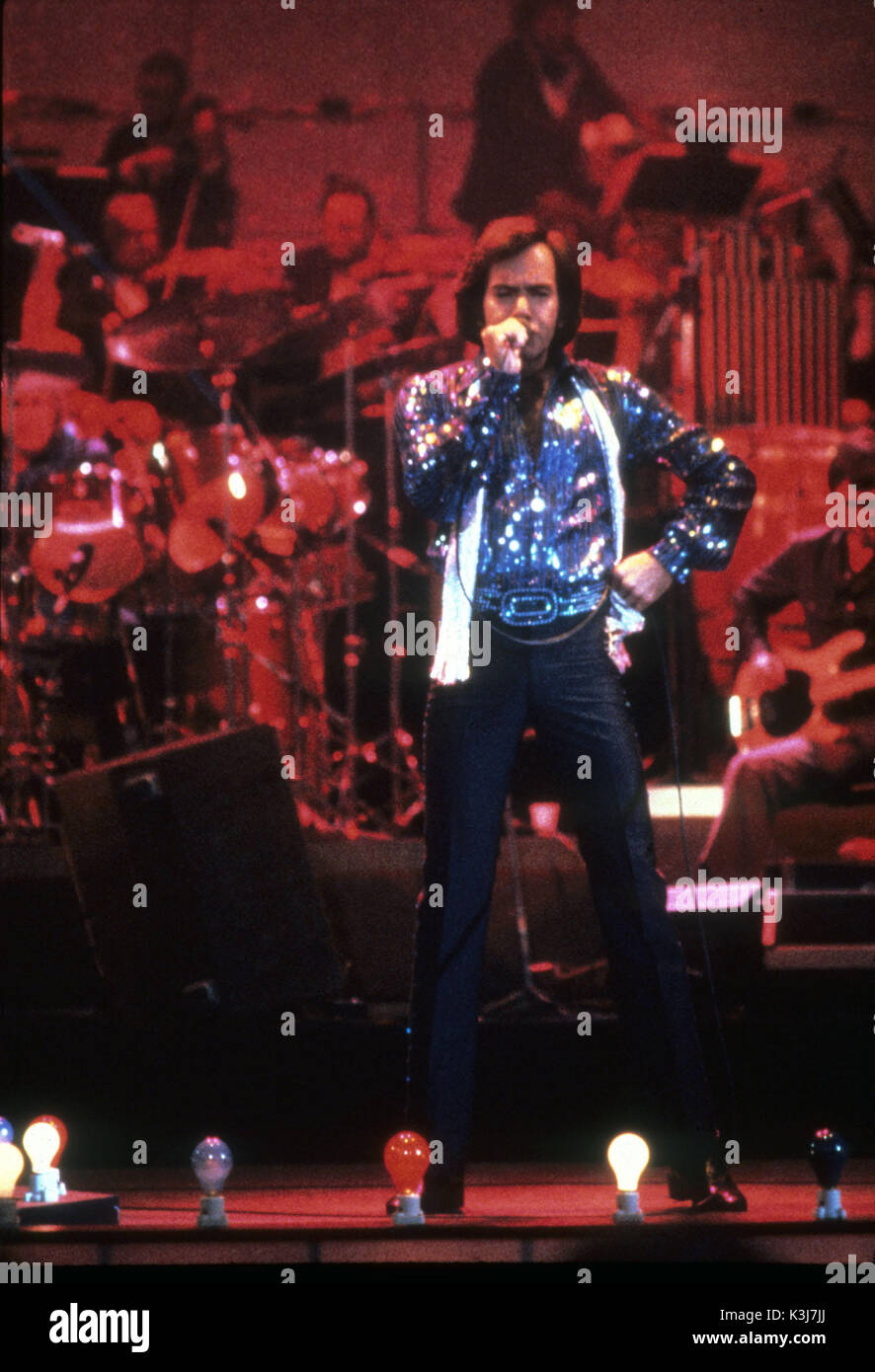 Il cantante jazz Neil Diamond data: 1980 Foto Stock