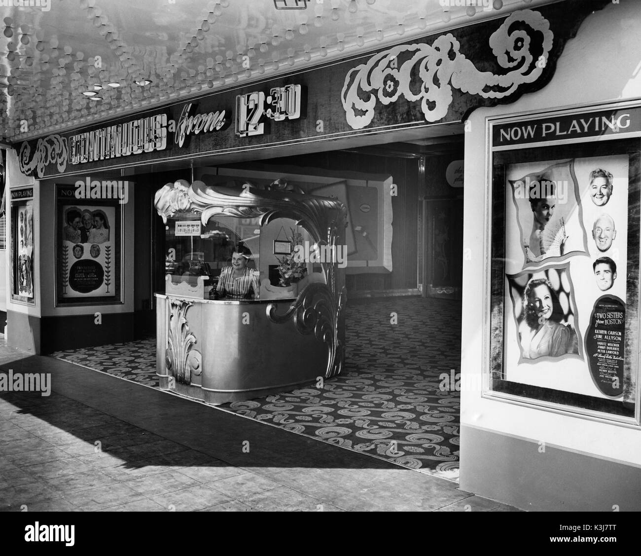 Il Belmont CINEMA, Los Angeles nel 1946 Foto Stock