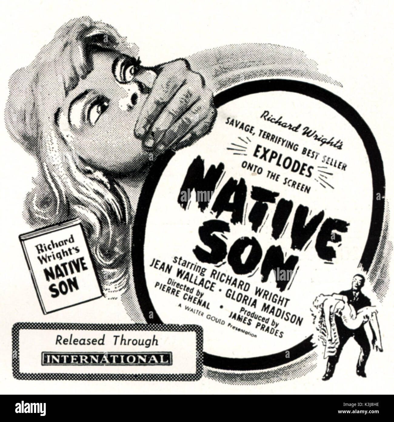 Figlio nativo figlio nativa data: 1951 Foto Stock