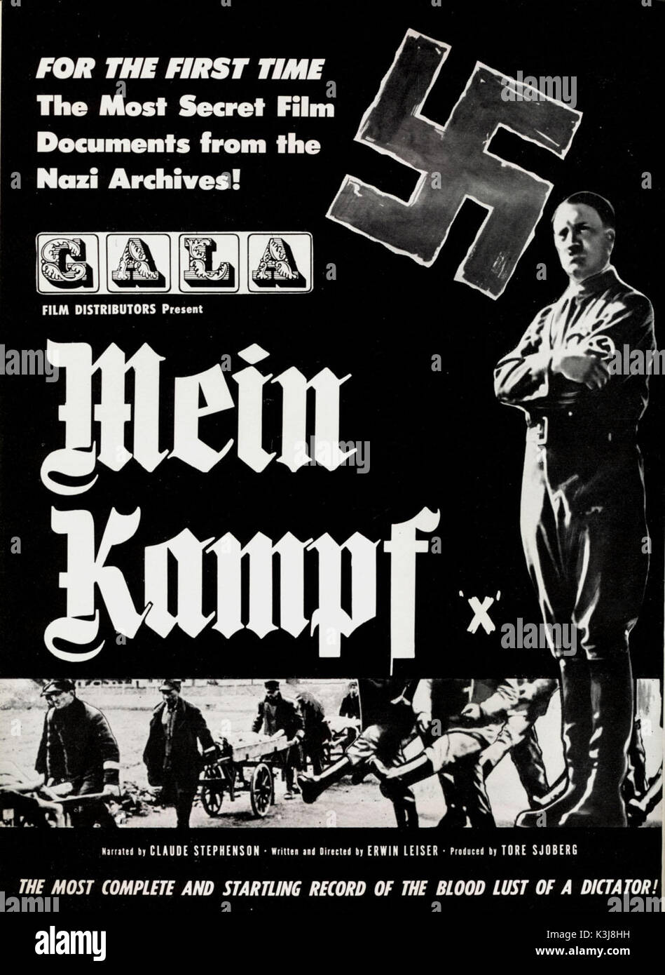 DEN BLODIGA TIDEN aka Mein Kampf data: 1960 Foto Stock