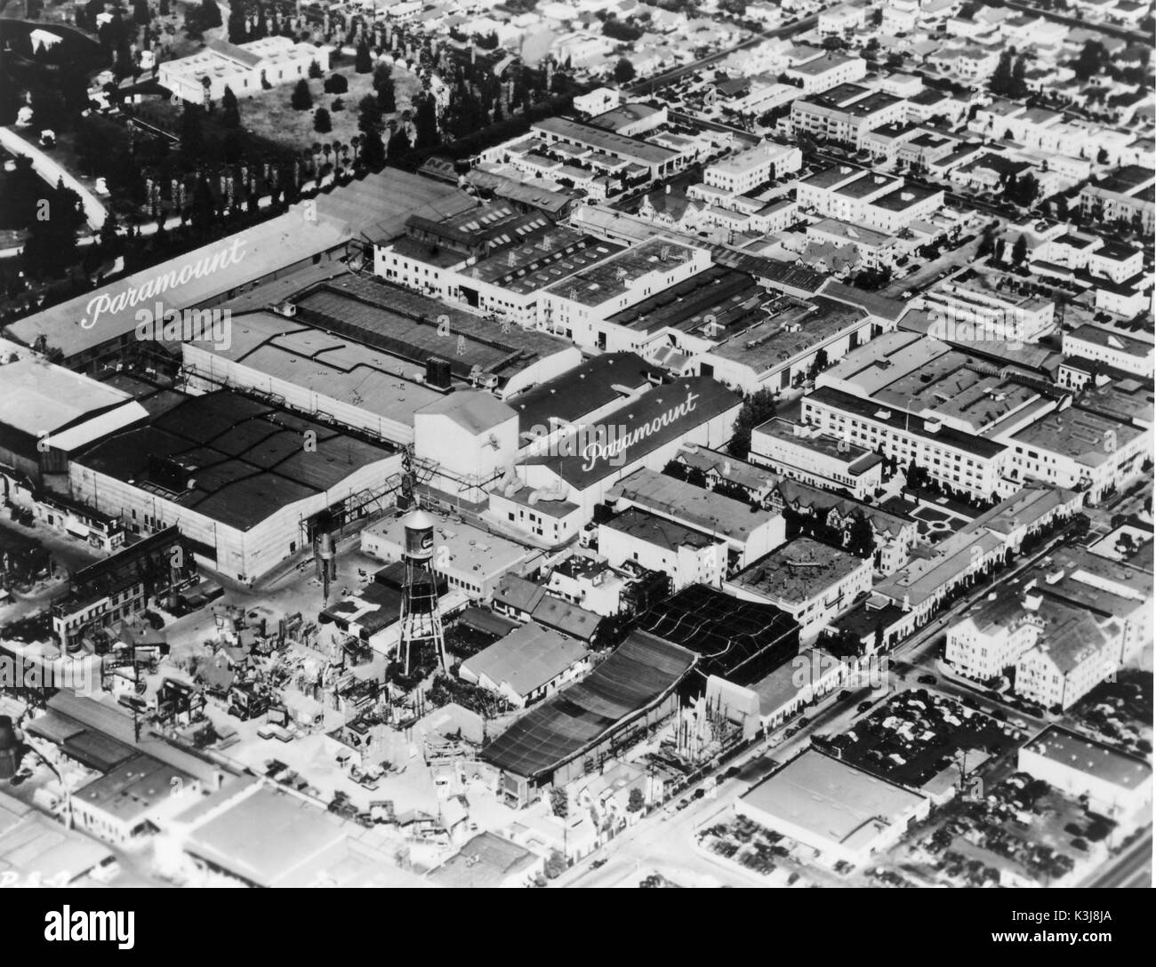 PARAMOUNT STUDIOS, California, negli anni cinquanta Foto Stock
