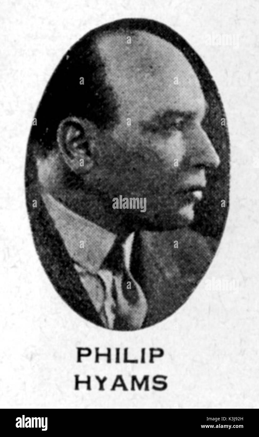 PHILIP HYAMS PHILIP HYAMS Cinema britannico espositore Foto Stock