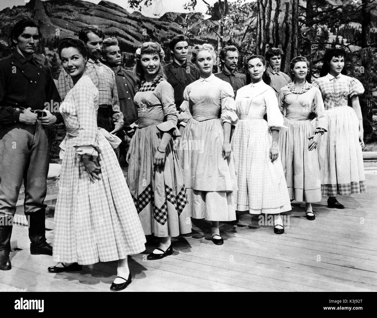 Sette Spose per Sette Fratelli [US 1954] [fratelli, L-R] TOMMY RALL ...