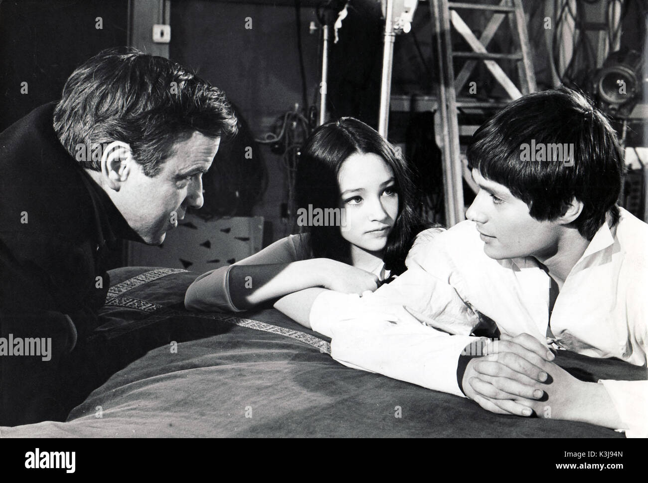 ROMEO E GIULIETTA Direttore FRANCO ZEFFIRELLI, OLIVIA HUSSEY come Juliet, LEONARD WHITING come Romeo data: 1968 Foto Stock