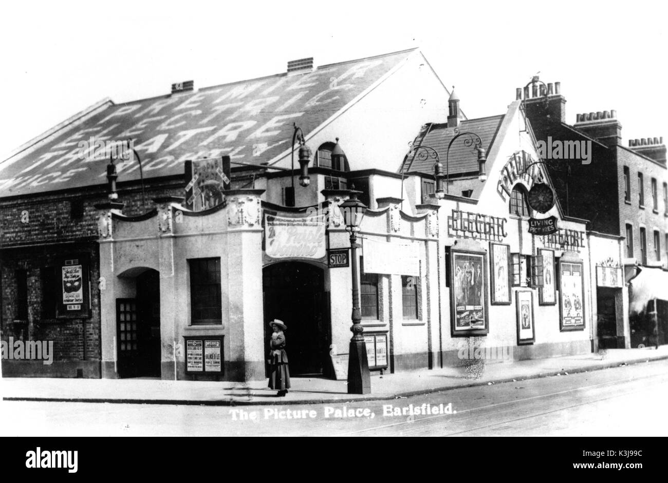 Il palazzo di immagine CINEMA EARLSFIELD, Londra circa 1911 Foto Stock