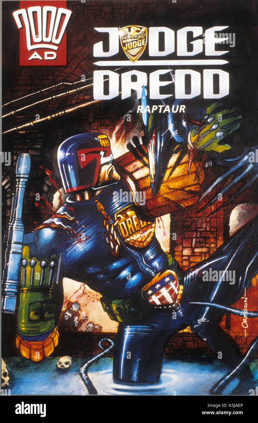 JUDGE DREDD - 2000 D.C. Copertina Foto Stock