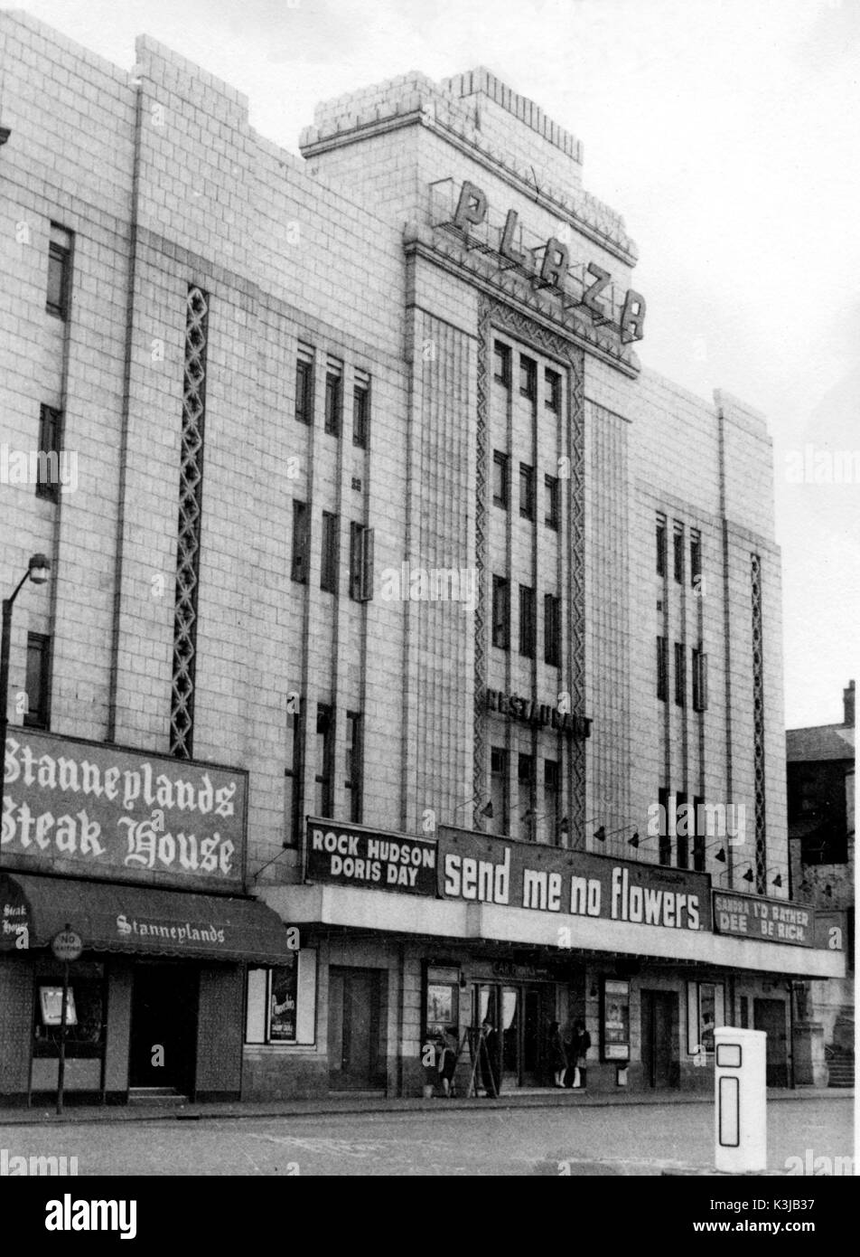 PLAZA CINEMA, Stockport mostra 'Send Me No Flowers' PLAZA CINEMA, Stockport mostra 'Send Me No Flowers' Foto Stock