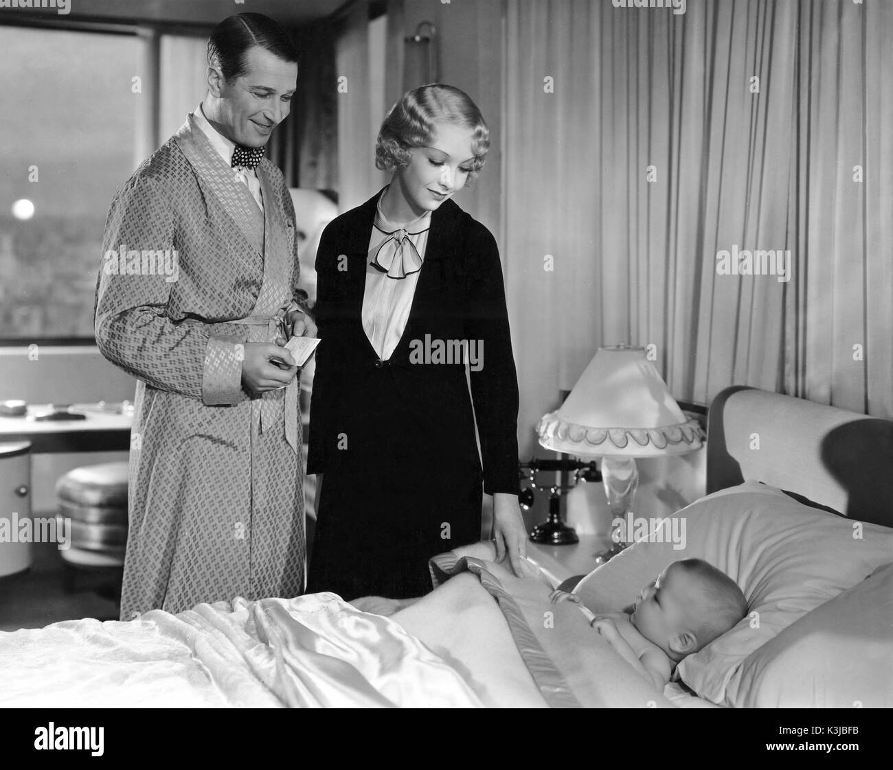 Una storia prima di addormentarsi Maurice Chevalier, HELEN TWELVETREES, BABY LEROY Foto Stock