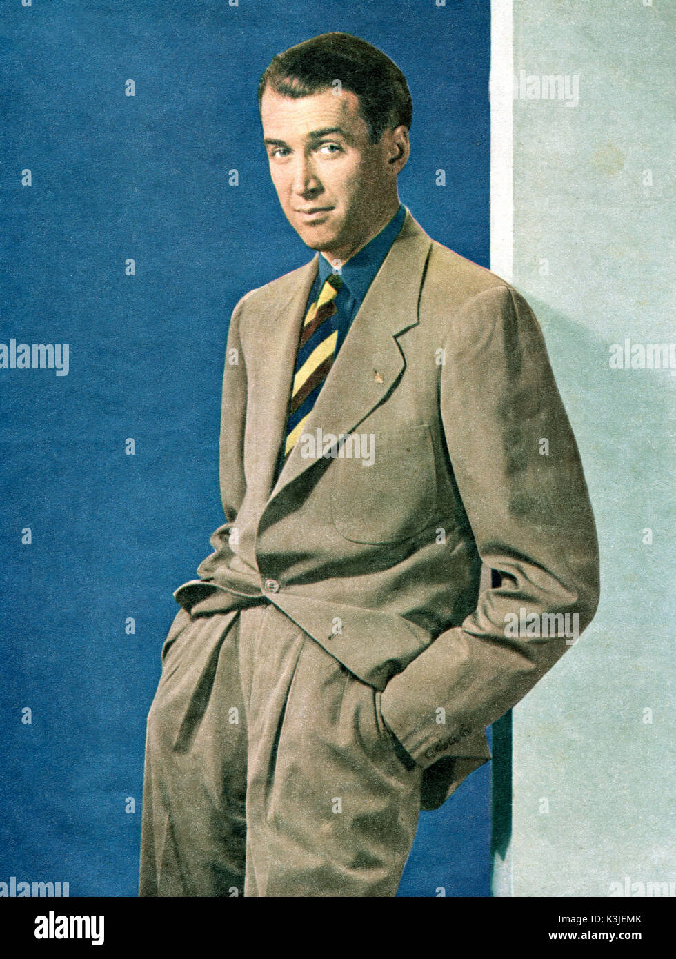 JAMES STEWART attore americano c. 1946 JAMES STEWART Foto Stock