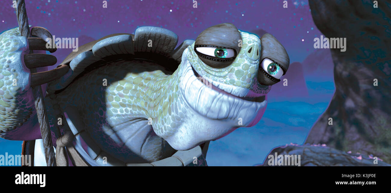 KUNG FU PANDA RANDALL DUK KIM voci Oogway KUNG FU PANDA data: 2008 Foto Stock