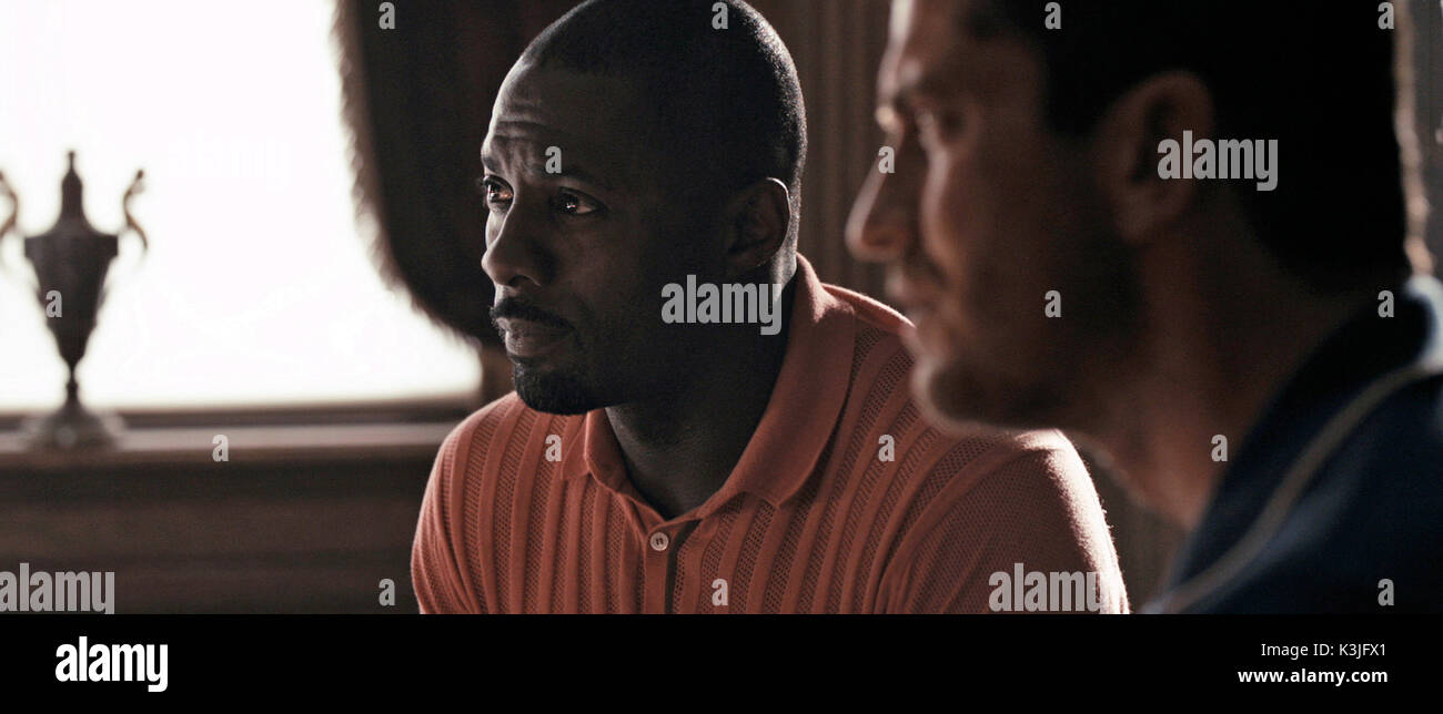 ROCKNROLLA IDRIS ELBA, Gerard Butler ROCKNROLLA data: 2008 Foto Stock