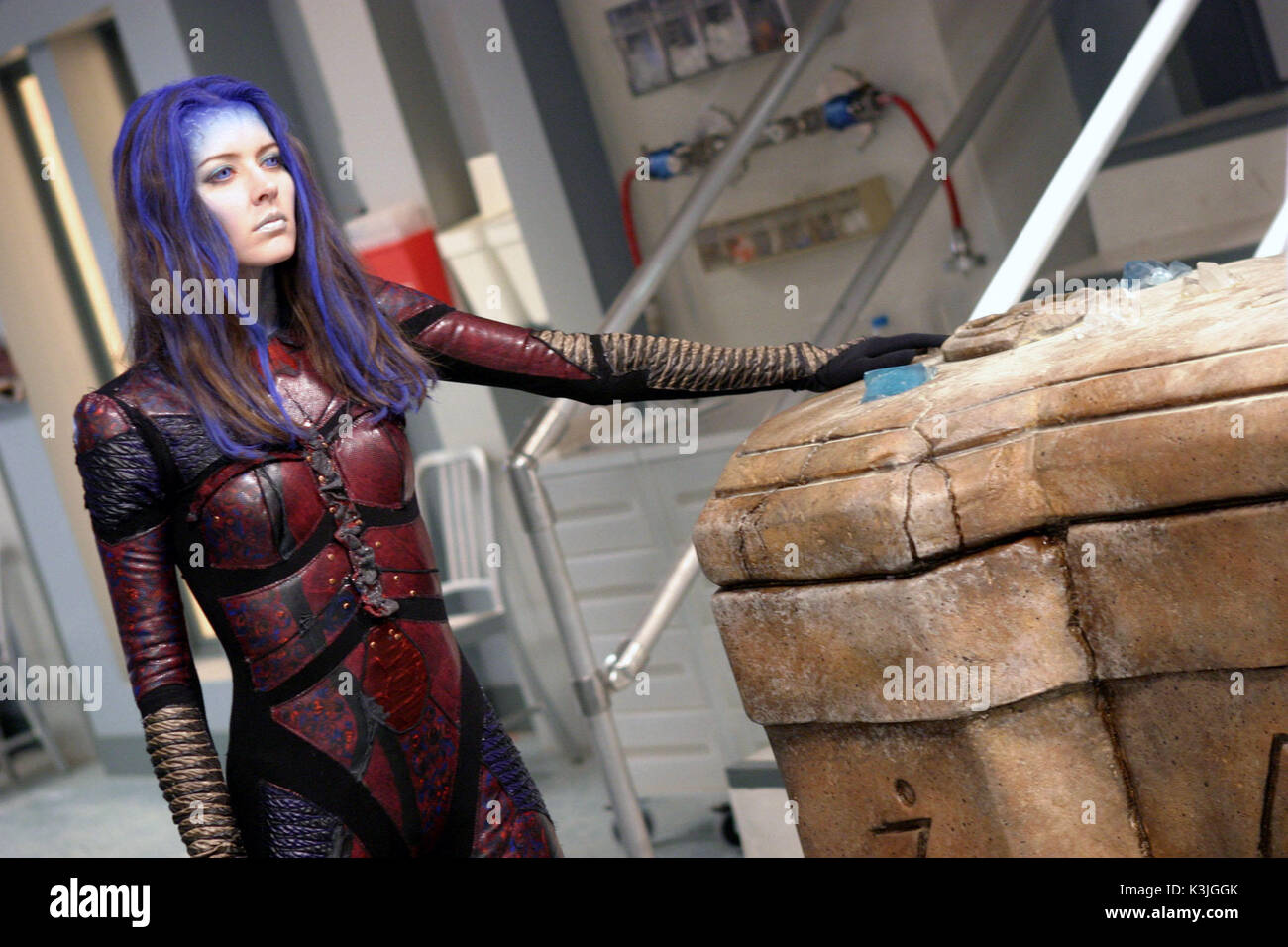 Angelo serie#5 AMY ACKER come Fred / Illyria ANGEL Foto Stock
