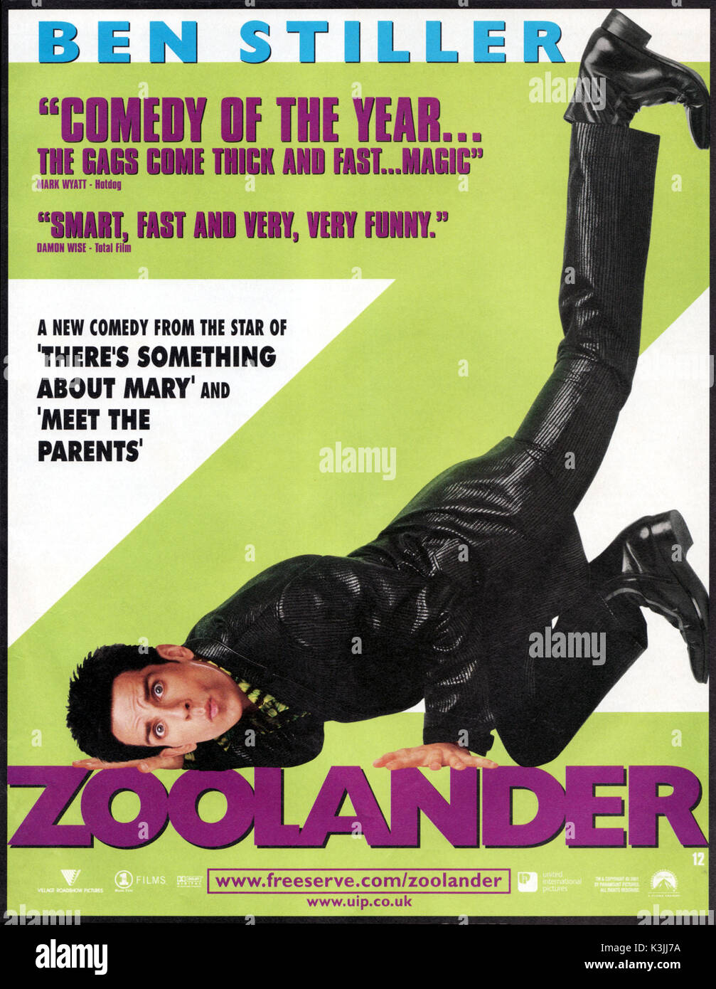 ZOOLANDER Ben Stiller data: 2001 Foto Stock