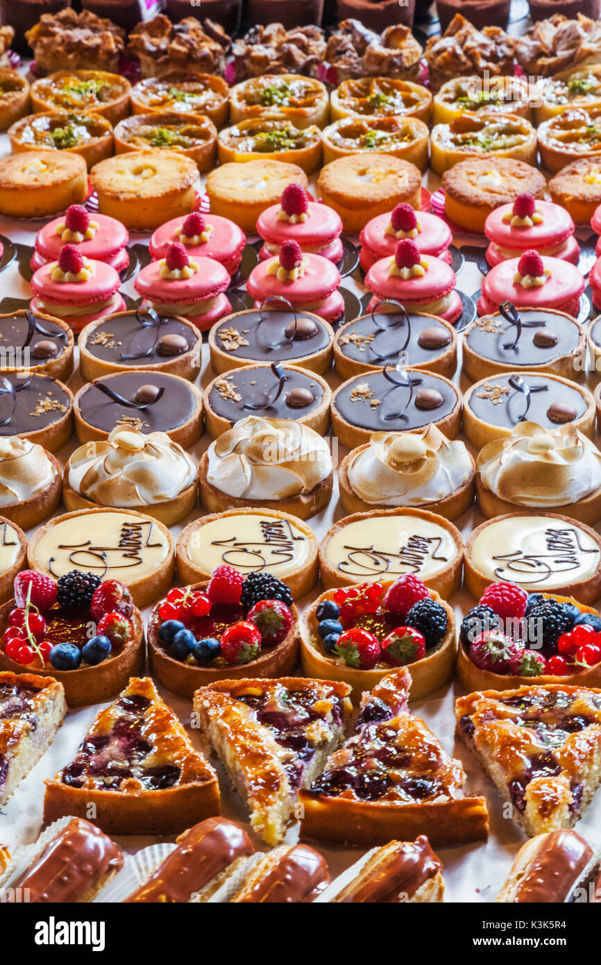 Inghilterra, Londra, Southwark, Borough Market, negozio di pasticceria Foto Stock