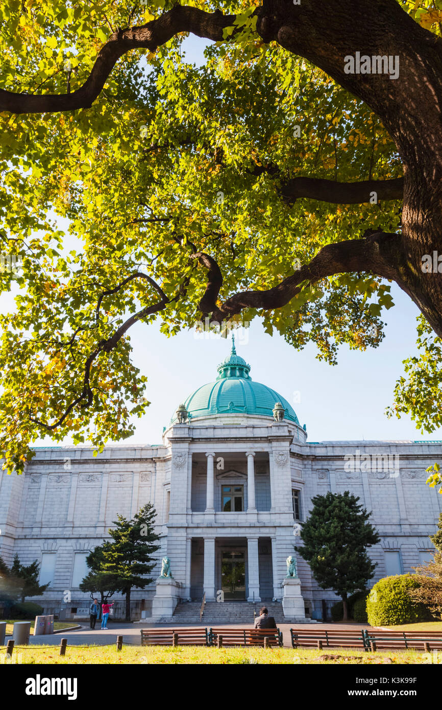 Giappone, Hoshu, Tokyo, il parco Ueno, Museo Nazionale di Tokyo, Hyokeikan Hall Foto Stock