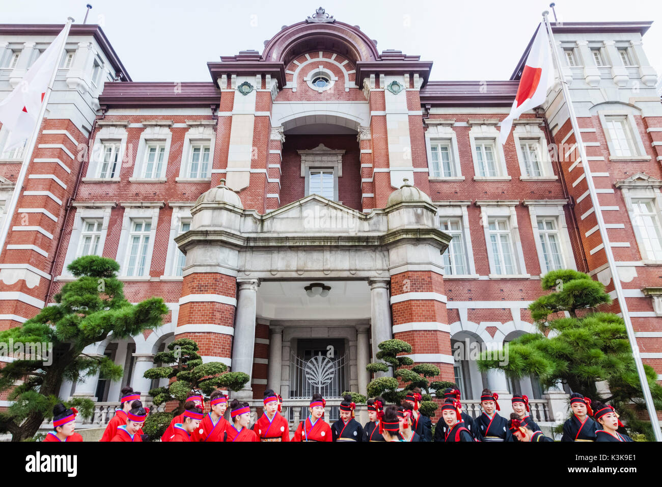 Giappone, Hoshu, Tokyo, Marunouchi, Stazione di Tokyo Foto Stock