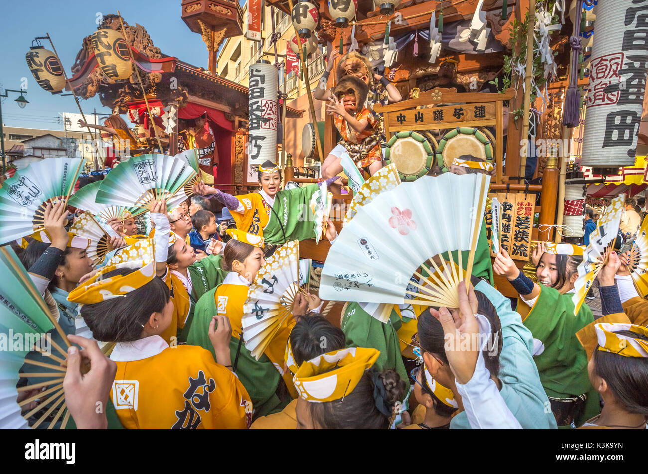 Giappone, Saitama provincia, città di Annone, Festival di Annone Foto Stock