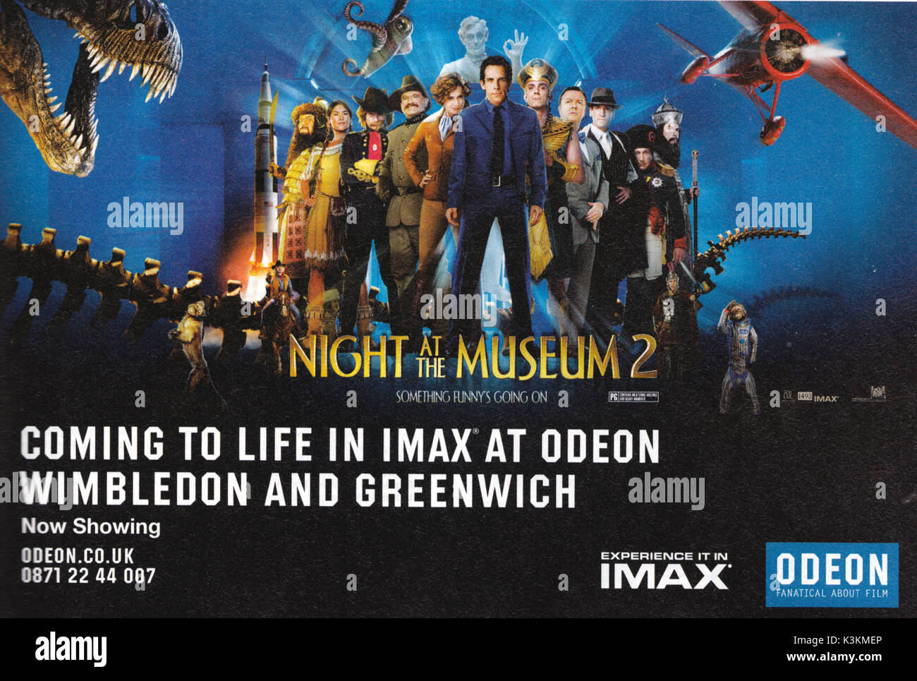 Una NOTTE AL MUSEO 2: BATTAGLIA PER LO SMITHSONIAN data: 2009 Foto Stock