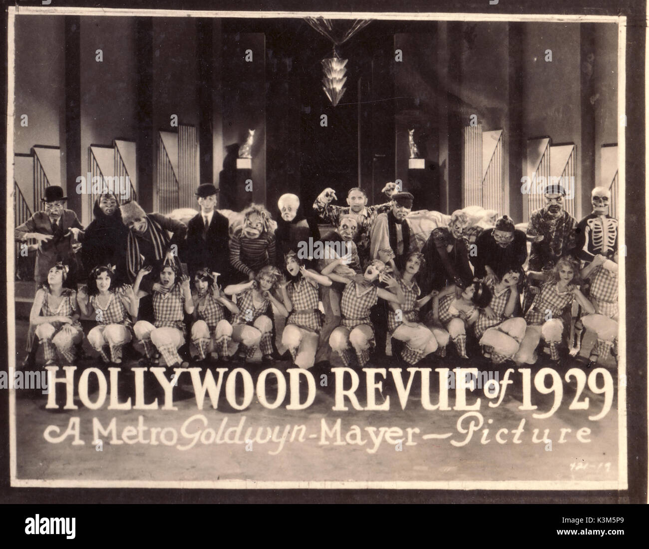 HOLLYWOOD REVUE 1929 Data: 1929 Foto Stock