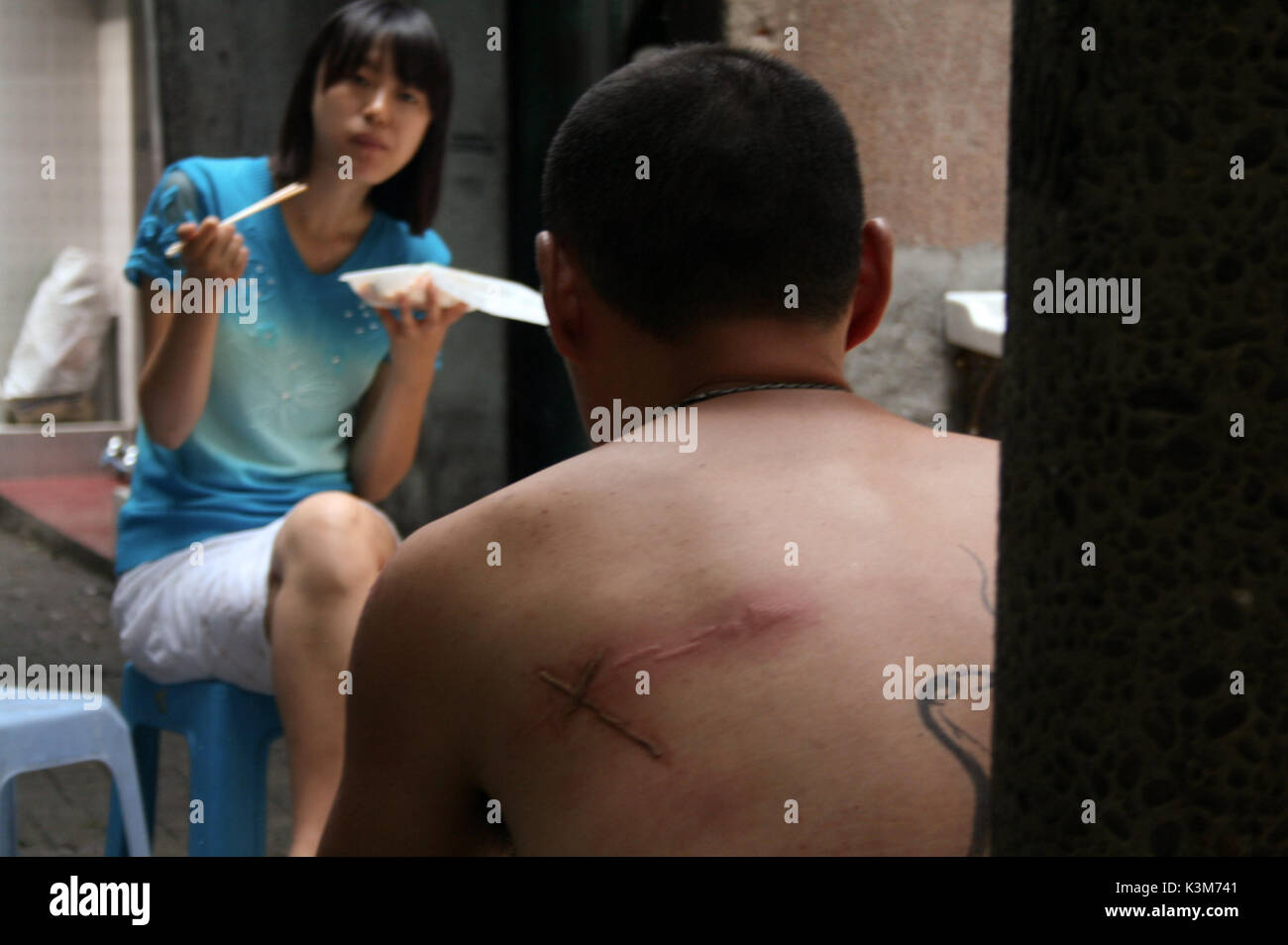 Ella, un cinese data: 2009 Foto Stock