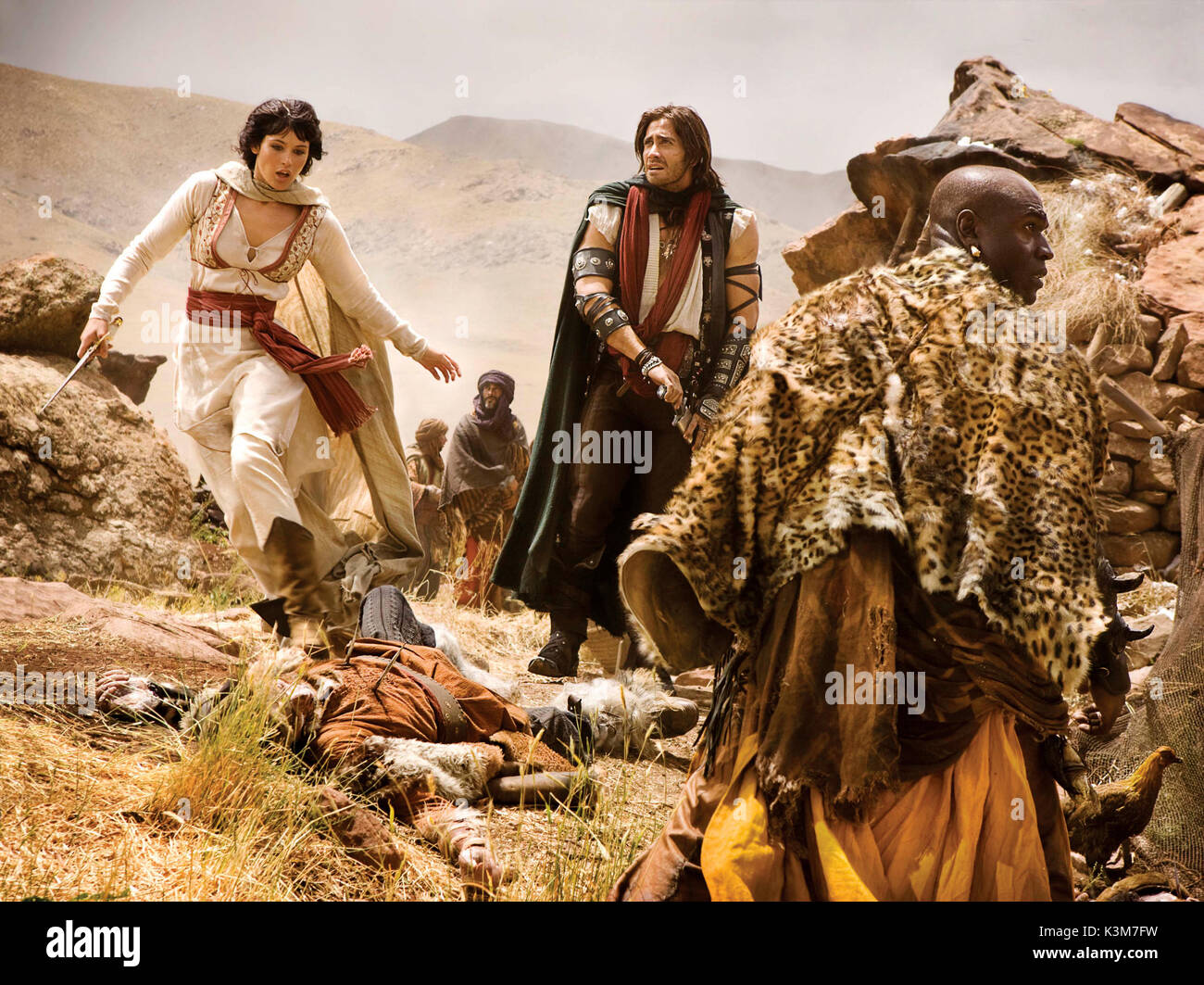 PRINCE OF Persia: Le sabbie del tempo Gemma Arterton, Jake Gyllenhaal, STEVE TOUSSAINT Prince of Persia: Le sabbie del tempo data: 2010 Foto Stock