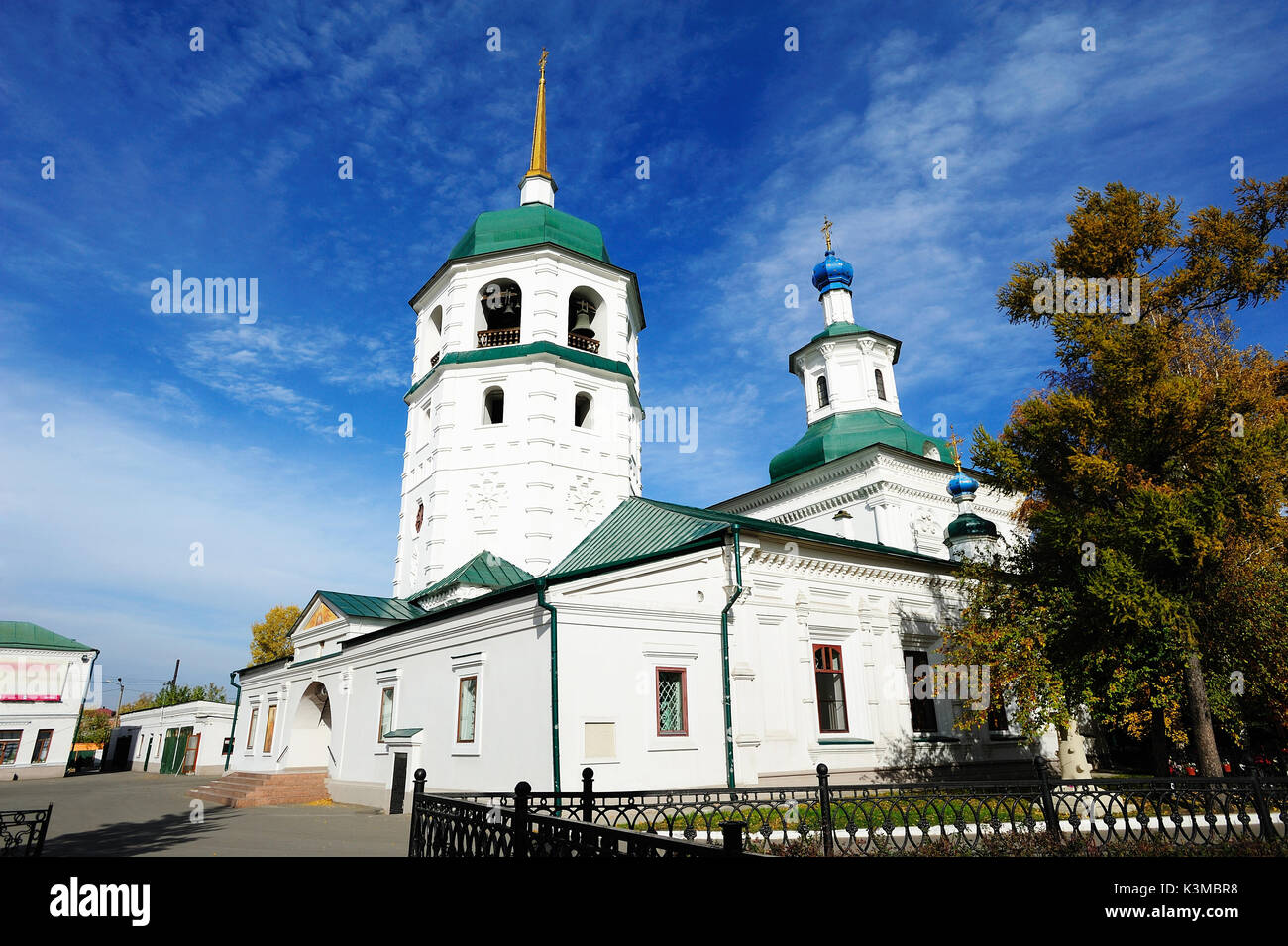 Monastero in onore della Madre di Dio, "znamenie' a irkutsk,russia. Foto Stock