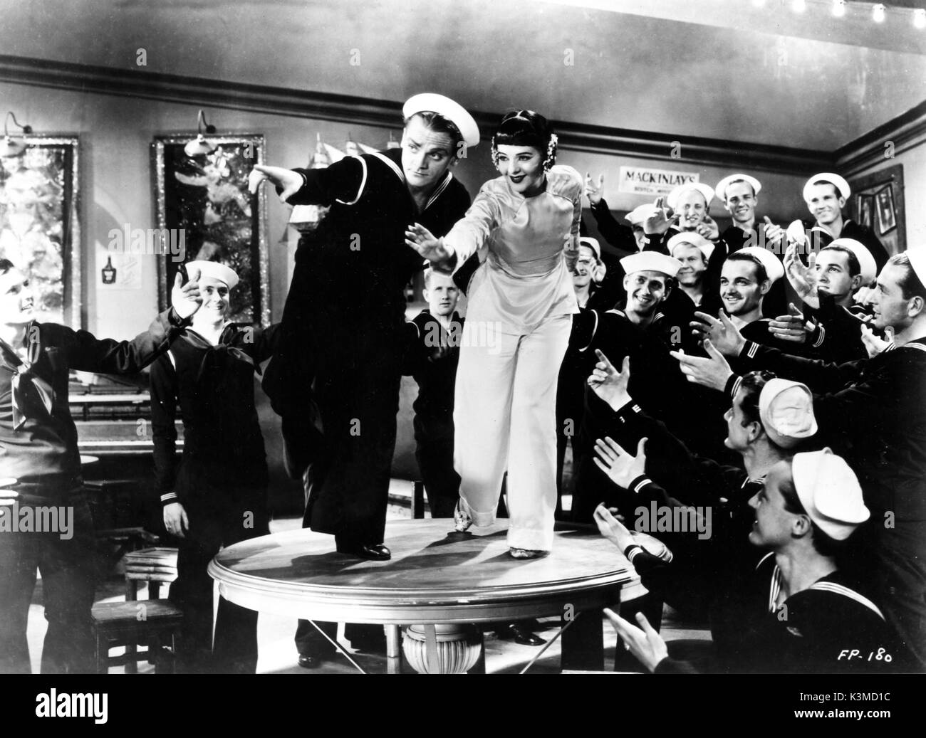 FOOTLIGHT PARADE [US 1933] James Cagney, RUBY KEELER 'Shanghai Lil' sequenza data: 1933 Foto Stock