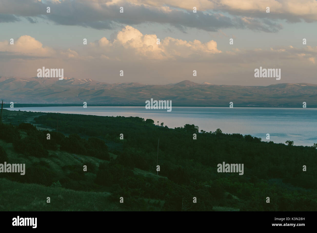 Lago Sevan, Armenia Foto Stock