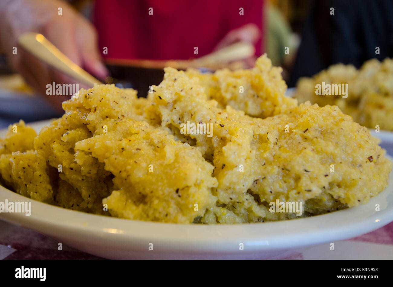 Polenta, Valgrisenche, Valle d'Aosta, Italia Foto Stock