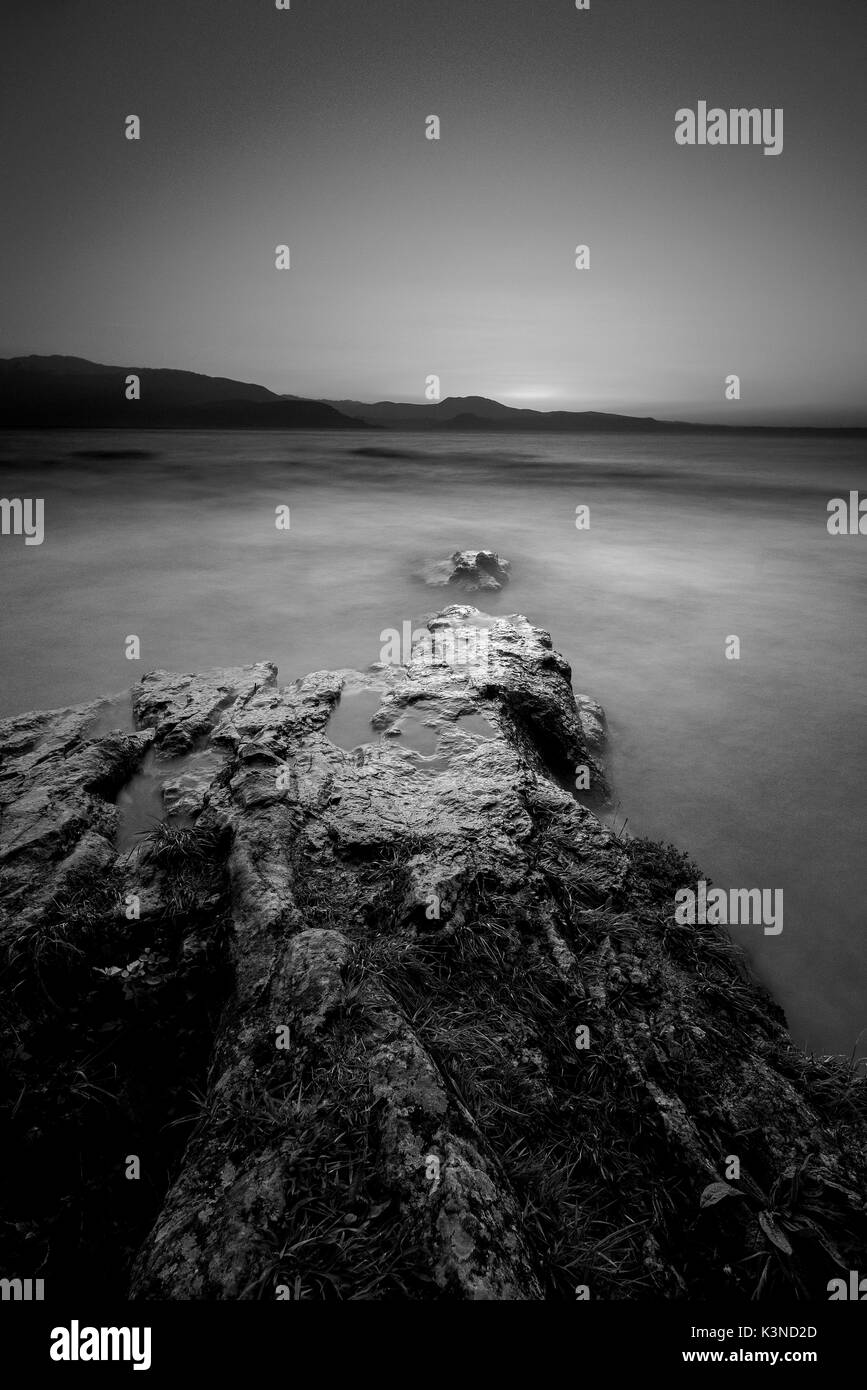 Manerba,Lago di Garda,Lombardia,Italia Foto Stock