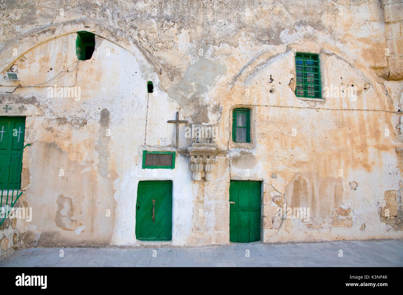 Chiesa Etiope, Gerusalemme, Israele Foto Stock