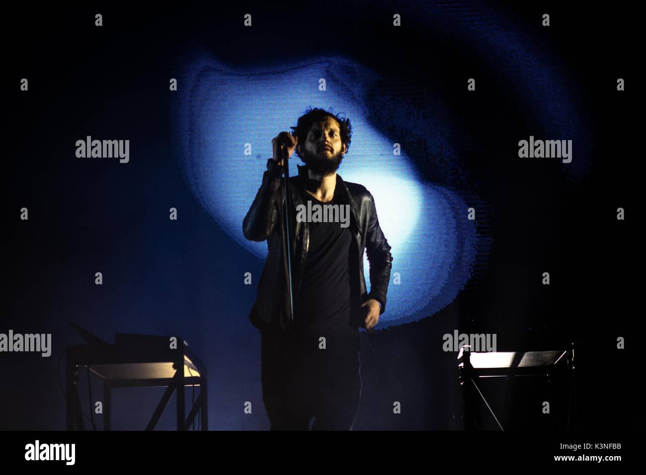Treviso, Italia 31 Agosto 2017 Moderat eseguire live at Home Festival © Roberto Finizio / Alamy Live News Foto Stock