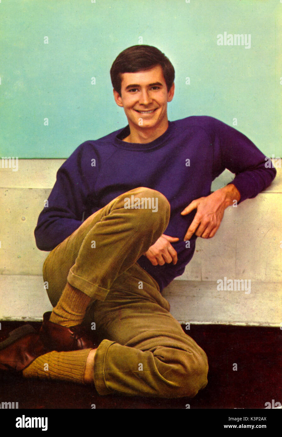 ANTHONY PERKINS [1932 - 1992] attore data: 1992 Foto Stock