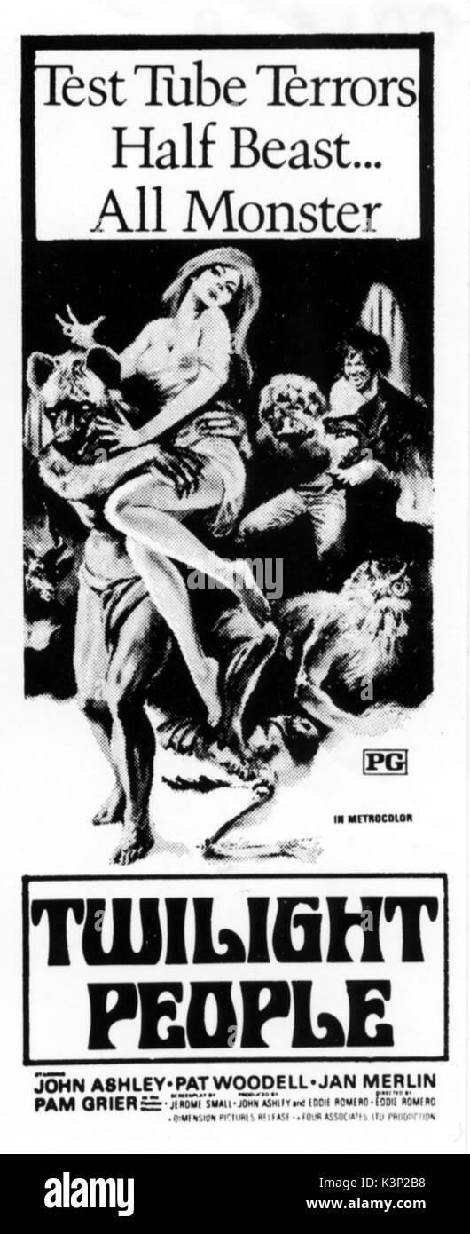 TWILIGHT PERSONE [US / PHIL 1972] Data: 1972 Foto Stock