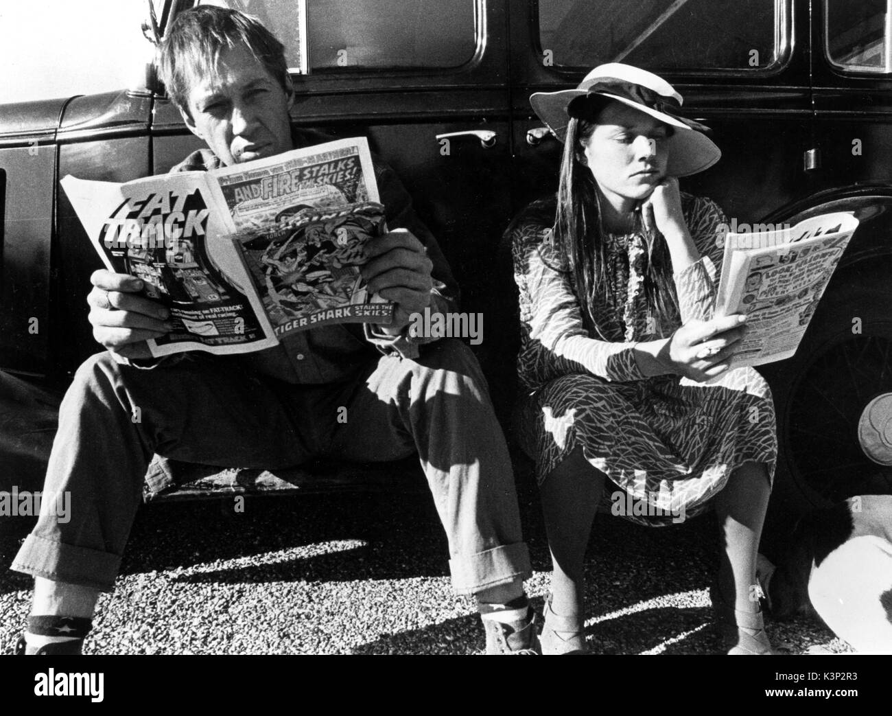 BOXCAR BERTHA [US 1972] David Carradine, Barbara Hershey data: 1972 Foto Stock