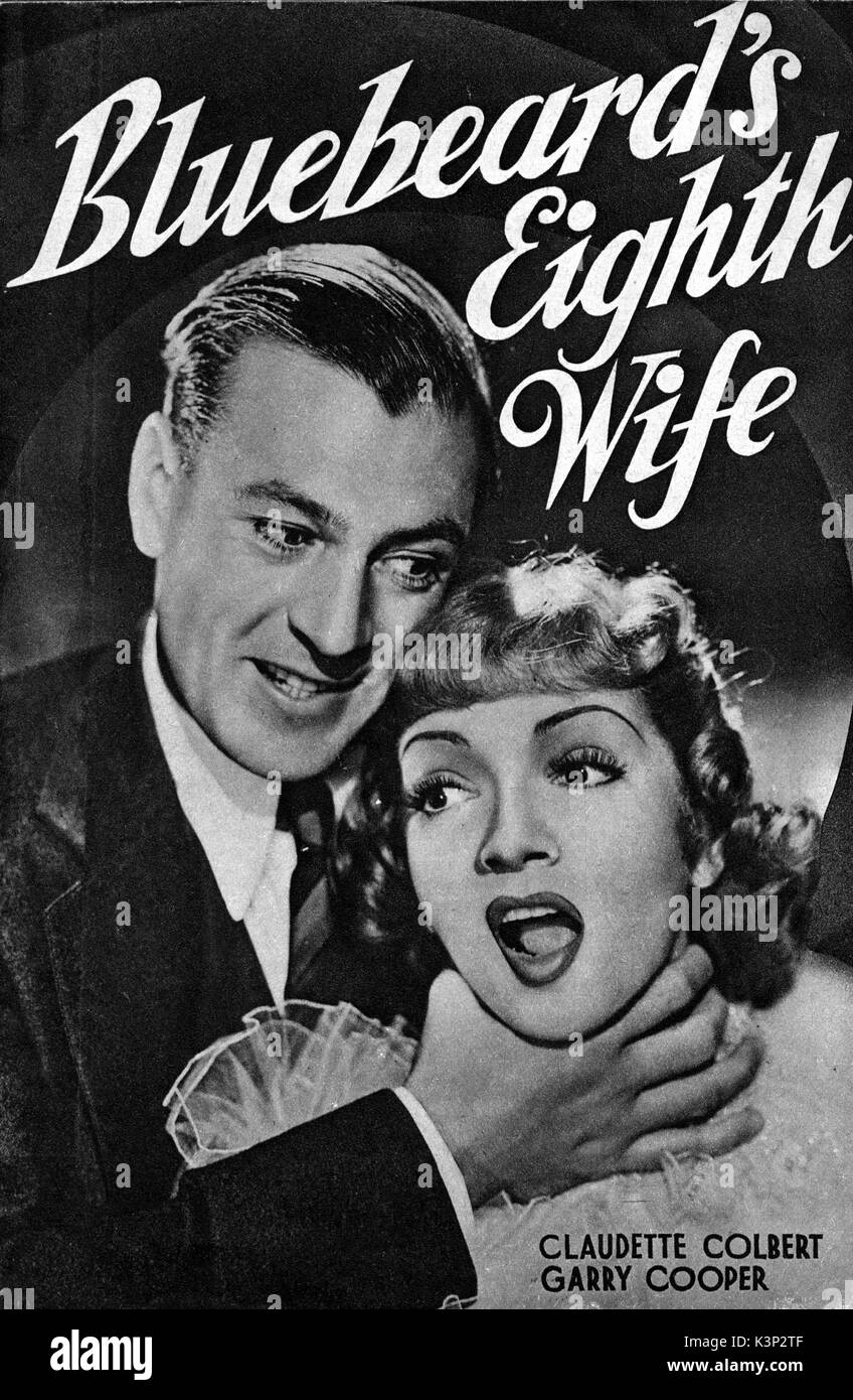 Barbablù di otto moglie [US 1938] Gary Cooper, Claudette Colbert data: 1938 Foto Stock