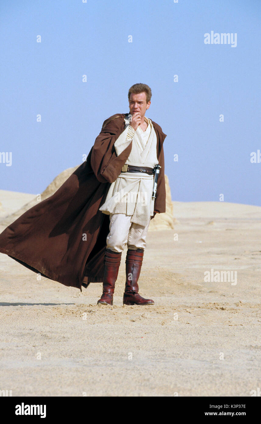 STAR WARS: Episodio I - La minaccia fantasma [US 1999] EWAN MCGREGOR come Kenobi data: 1999 Foto Stock