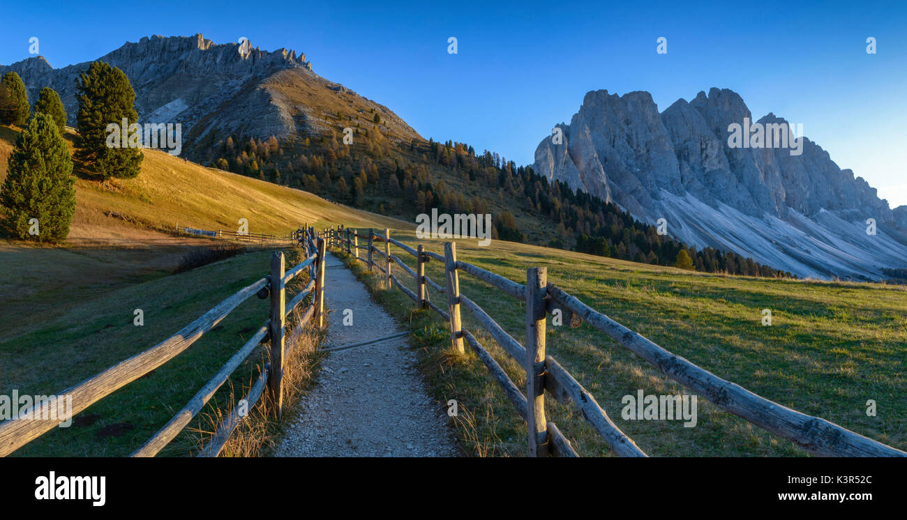 Puez Olde parco naturale, Trentino Alto Adige, Dolomiti,Alpi,Italia Foto Stock