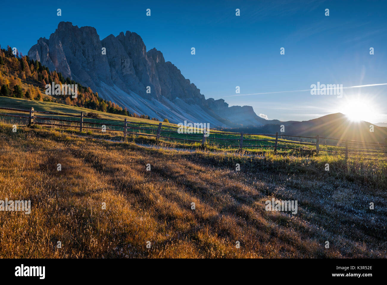 Puez Olde parco naturale, Trentino Alto Adige, Dolomiti,Alpi,Italia Foto Stock