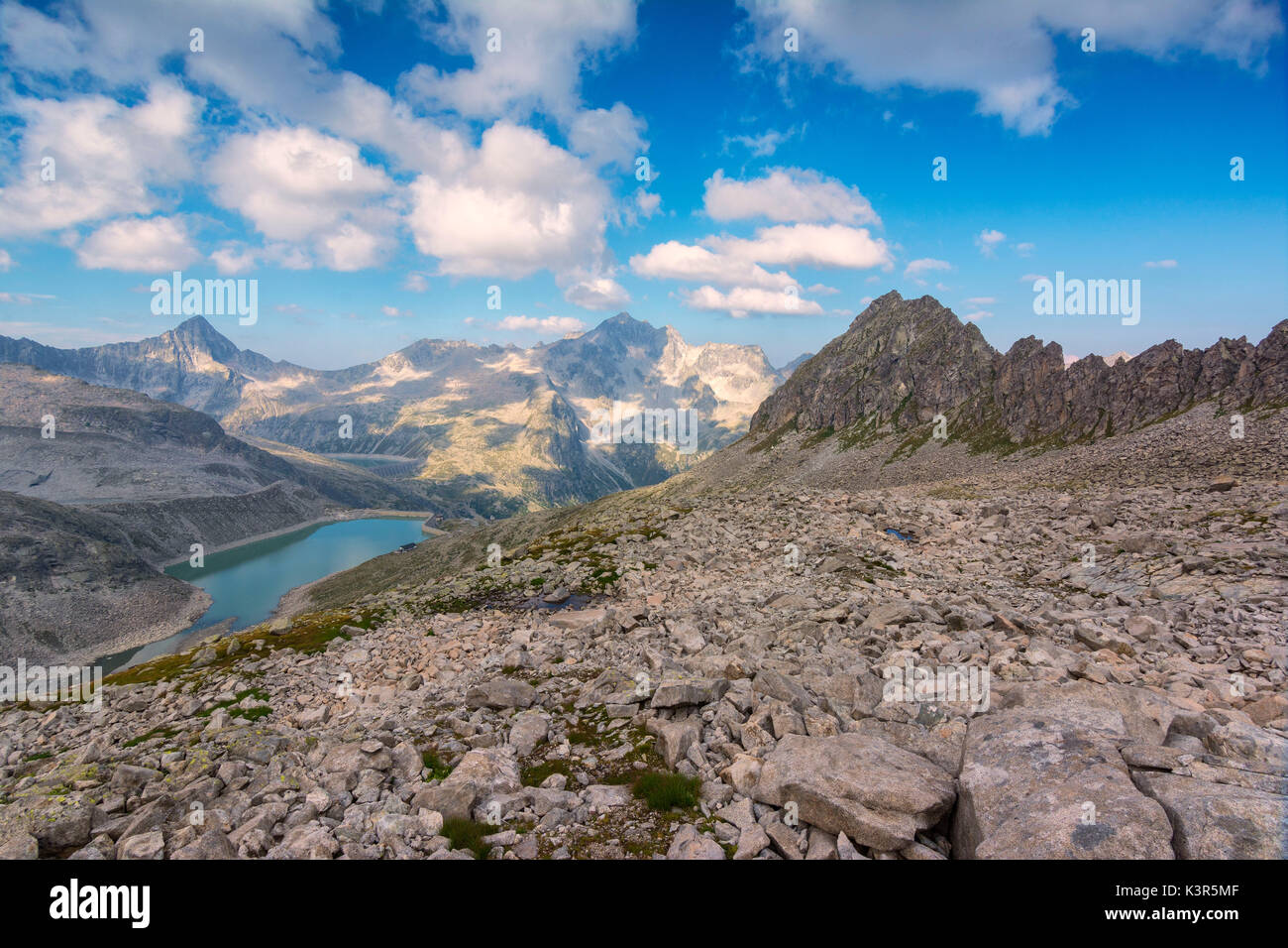 L'Europa,Italia, paesaggi nel Parco dell'Adamello, in provincia di Brescia. Foto Stock