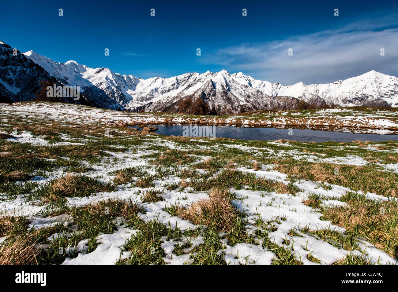 Alpi Orobie, Lombardia, Italia Foto Stock