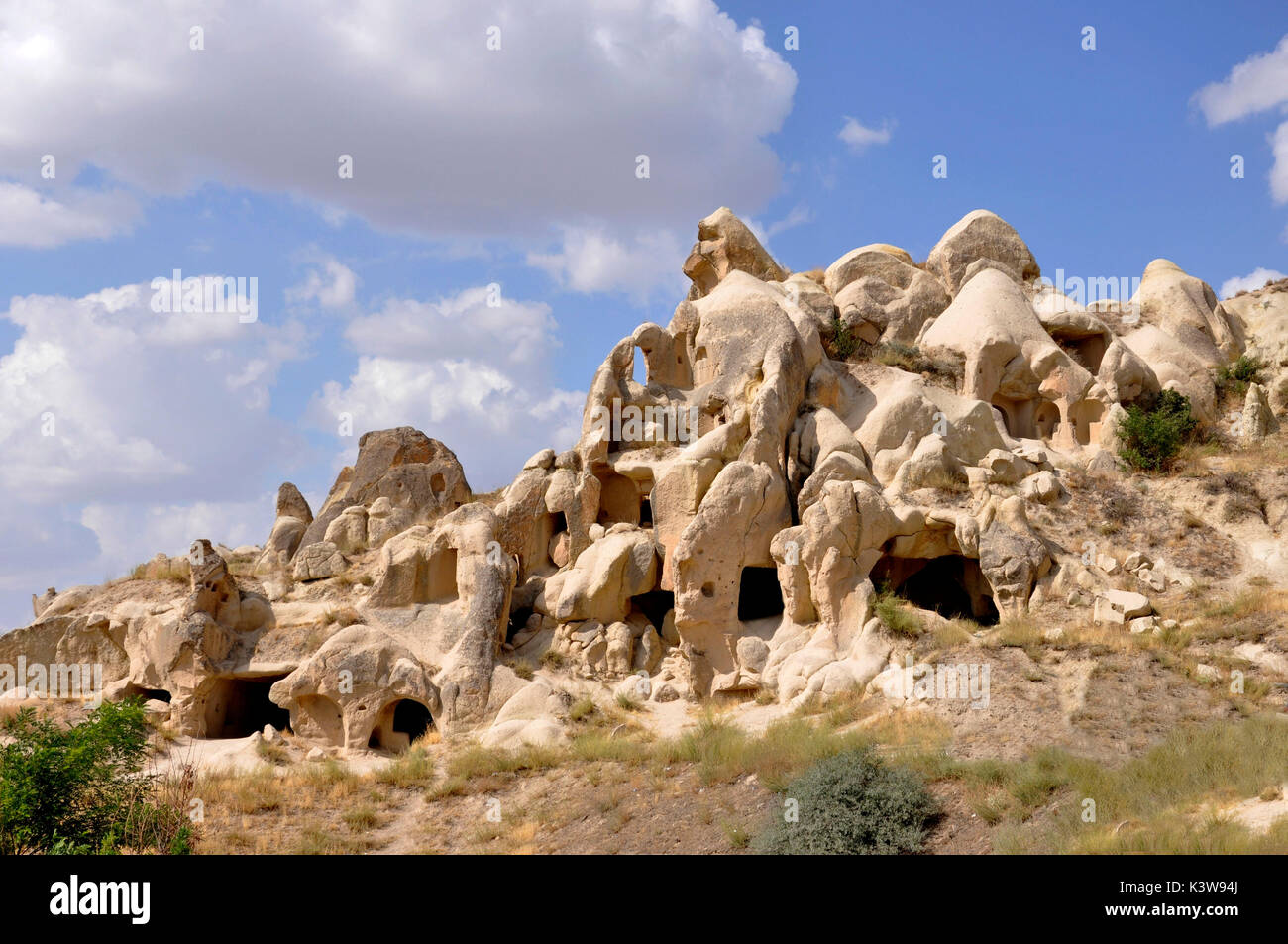 Turchia, Kapadokia, area arount Open Air Museum vicino a Goreme. Foto Stock