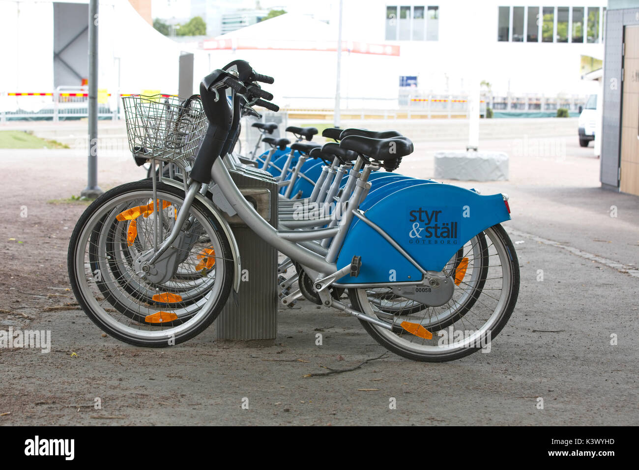 Noleggio bici Foto Stock