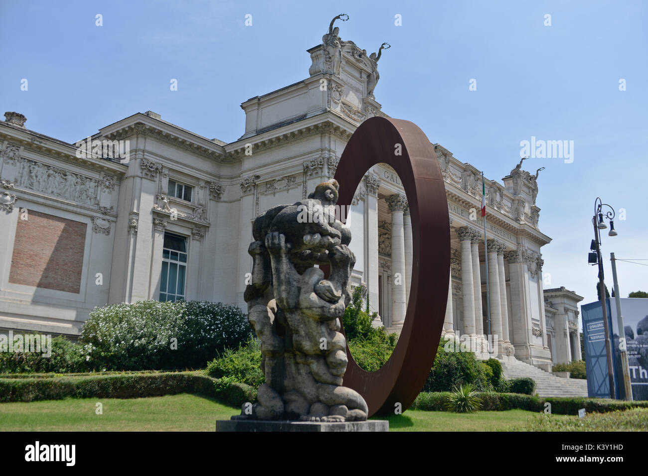 Galleria Nazionale d'Arte Moderna (Galleria Nazionale di Arte Moderna) - Roma Foto Stock