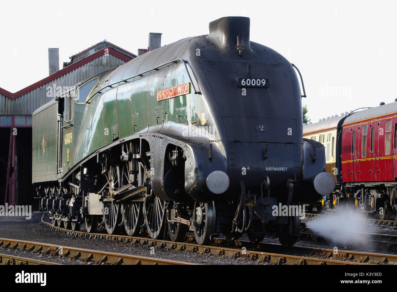 60009,Unione del Sudafrica presso il Didcot Railway Center, Foto Stock